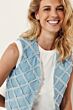 Tramontana Gilet Mid Blue Denim 