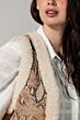 Tramontana Gilet Snake Bonded Suedine 