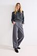 Tramontana Tailored Barrel Fit Trousers Graphite 