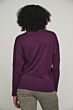 Rino & Pelle Boxy Sweater Turtle Neck Plum 