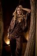 Tramontana Elasticated Short Sleeve Jacket Choco