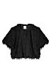 Summum Woman Shortsleeve Jacket Faux Feather Fur