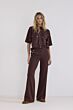 Tramontana Short-Sleeve Sweat Jumper Chocolate