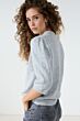 Tramontana Short Sleeve Jumper Puffed Grey Melange