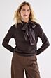 Tramontana Jumper Scarf Attachment Cafe Noir