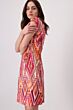 Monari Jurk Ikat Patroon