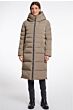 Rino & Pelle Keilafur Padded Hooded Coat Toffee