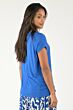 Oui Shirt Kobalt Blauw