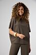 Label Dot Mea Top Taupe 