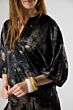 Label Dot Myra Blouse Goud/Zwart