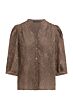 Label Dot Adelien Blouse Bruin