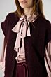 Label Dot Nikkie Vest Burgundy 