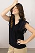 Label Dot Adis Top  Zwart 