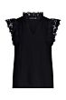 Label Dot Adis Top  Zwart 
