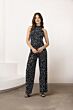 Label Dot Rachel Broek Zwart / Wit 