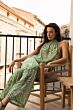 Label Dot Merel Top Groen/Wit