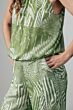 Label Dot Merel Top Groen/Wit