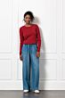 Studio Anneloes Lana Pullover Deep Red 