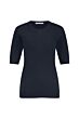 Studio Anneloes Lana Short Slv Pullover Dark Blue