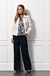 Studio Anneloes Lexie Waffle Trousers Dark Blue