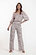 Studio Anneloes Lexis Palm Trousers Offwhite/Taupe