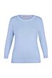 Studio Anneloes Luna 3/4 slv Pullover Pastel Blue 