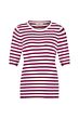 Studio Anneloes Luna ssl Stripe Pullover Cerise 