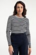Studio Anneloes Luna Stripe Pullover Dark Blue 