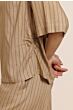 Studio Anneloes Maddi Jane Stripe Top Camel/Black