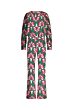 Studio Anneloes Mandy Lotus Jumpsuit Green/Cherise