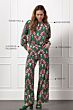 Studio Anneloes Mandy Lotus Jumpsuit Green/Cherise