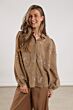 Nukus Jolies Blouse Embroidery Camel