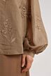 Nukus Jolies Blouse Embroidery Camel