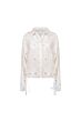 Nukus Ally Blouse Square Embriodery Offwhite