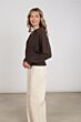 Nukus Merel Pullover Lurex Chocolate
