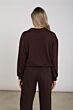 Nukus Made Pullover Shiny Chocolate