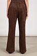 Nukus Jill Pants Suedine Chocolate