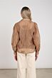 Nukus Milanova Blouse Embriodery Toffee