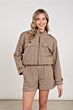 Nukus Hope Jacket Check Toffee 