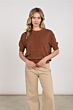 Nukus Kinty Top Lurex Espresso