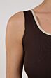 Nukus Juba Singlet Dark Chocolate/Gold