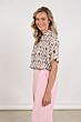 Nukus Britt Blouse Print Offwhite/Fango