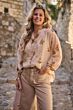 Nukus Lynn Blouse Paillet Sand/Gold
