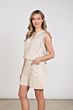 Nukus Lori Top Embroidery Sand 
