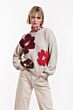 Studio Anneloes Nour Flower Pullover Kit/Merlot