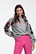 Studio Anneloes Omayra Flower Pullover Light Grey