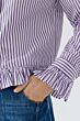 Oui Blouse White Violett