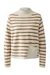 Oui Pullover Offwhite Camel