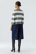 Oui Pullover Grey White 