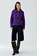 Oui Pullover Zipper Amaranth Purple 